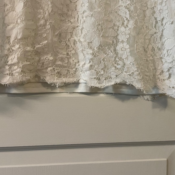 Lace T shirt with attached camisole - Picture 2 of 5